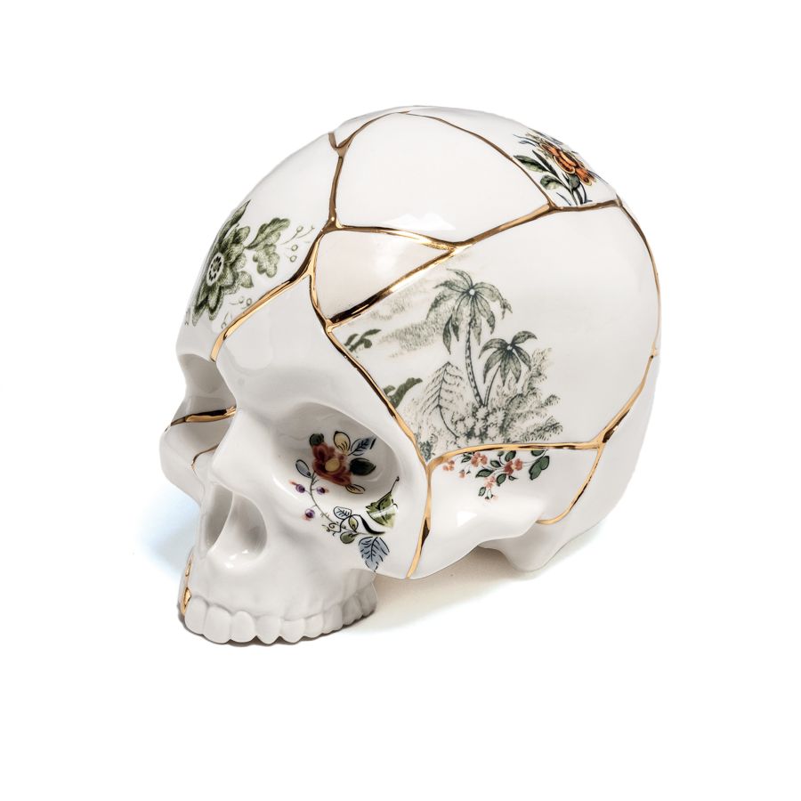 Seletti - Objects: Kitsugi Skull