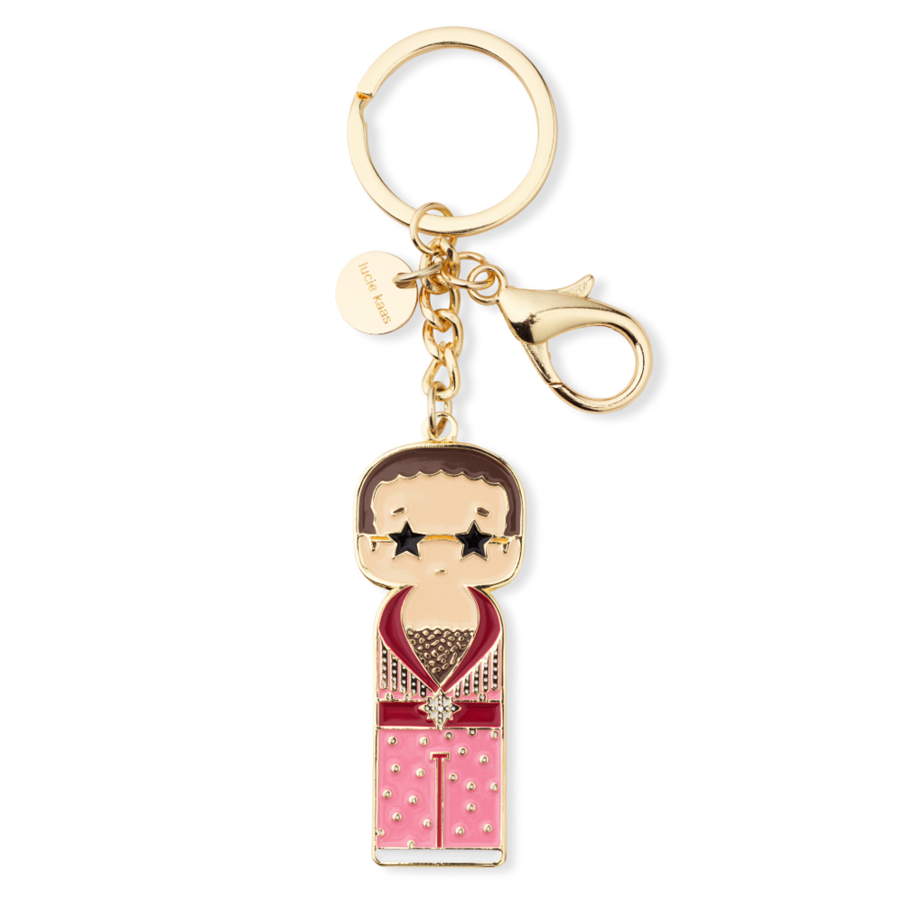 LUCIE KAAS: KEYCHAIN ELTON PINK