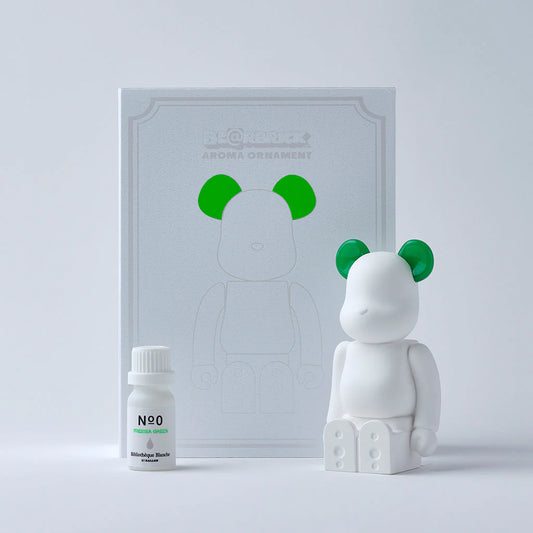 Bibliothèque Blanche BY BALLON: Be@rbrick Aroma Ornament - Green