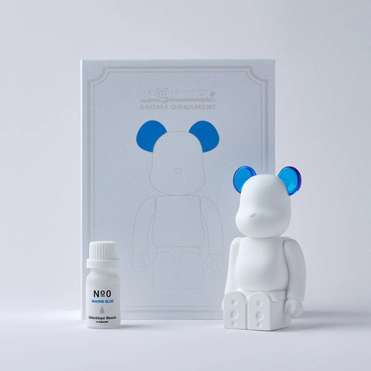 Bibliothèque Blanche BY BALLON: Be@rbrick Aroma Ornament - Blue