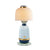 Lladró: Kokeshi Lamp Blue