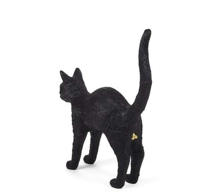 Seletti - Lighting: Jobby Black Cat Lamp