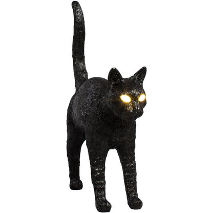 Seletti - Lighting: Jobby Black Cat Lamp