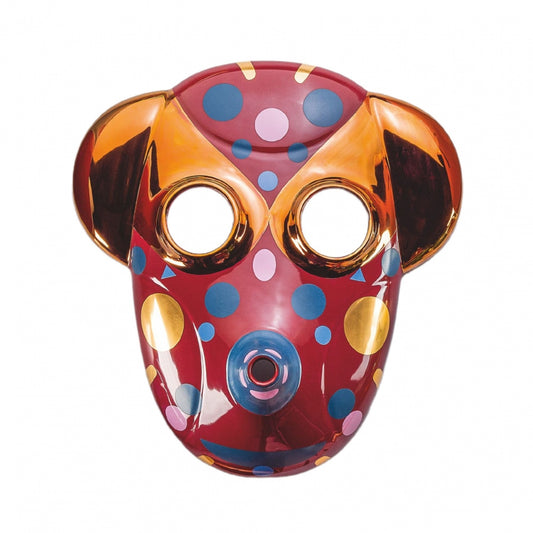 Bosa Monkey Mask Glossy Bordeaux with Baile Graphics