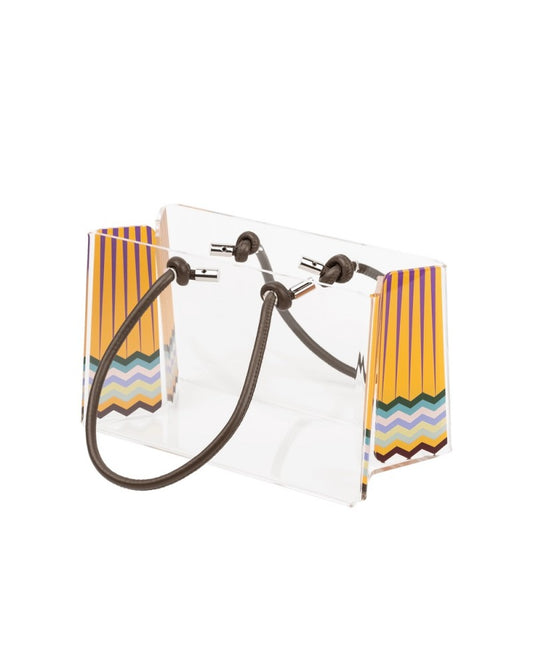 VESTA: CHARLOTTE DECOR SMALL SHOPPER RAINBOW