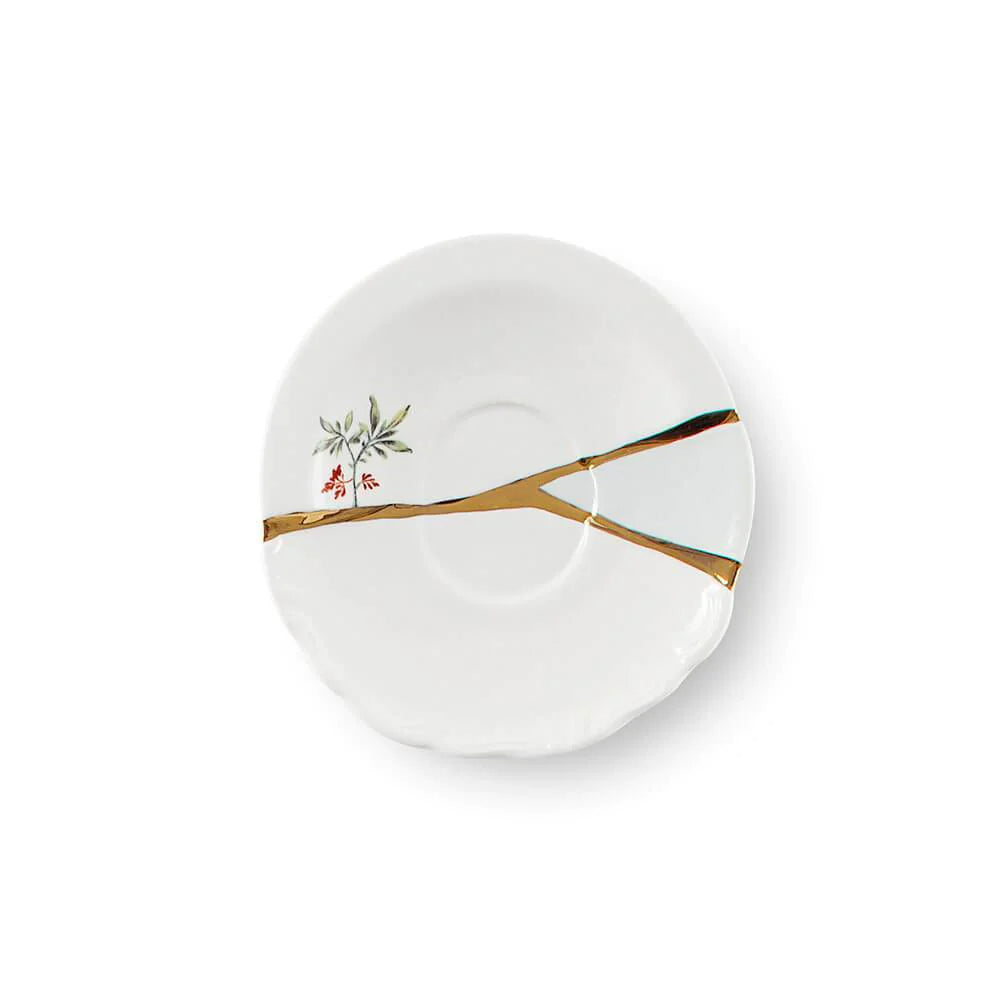 Seletti - Art de la table: Kintsugi Coffee Cup with Saucer iii