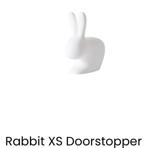 Qeeboo: Rabbit Xs Doorstopper White