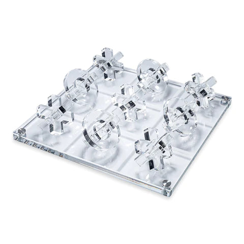 Luxe: Tic Tac Toe Game - Clear
