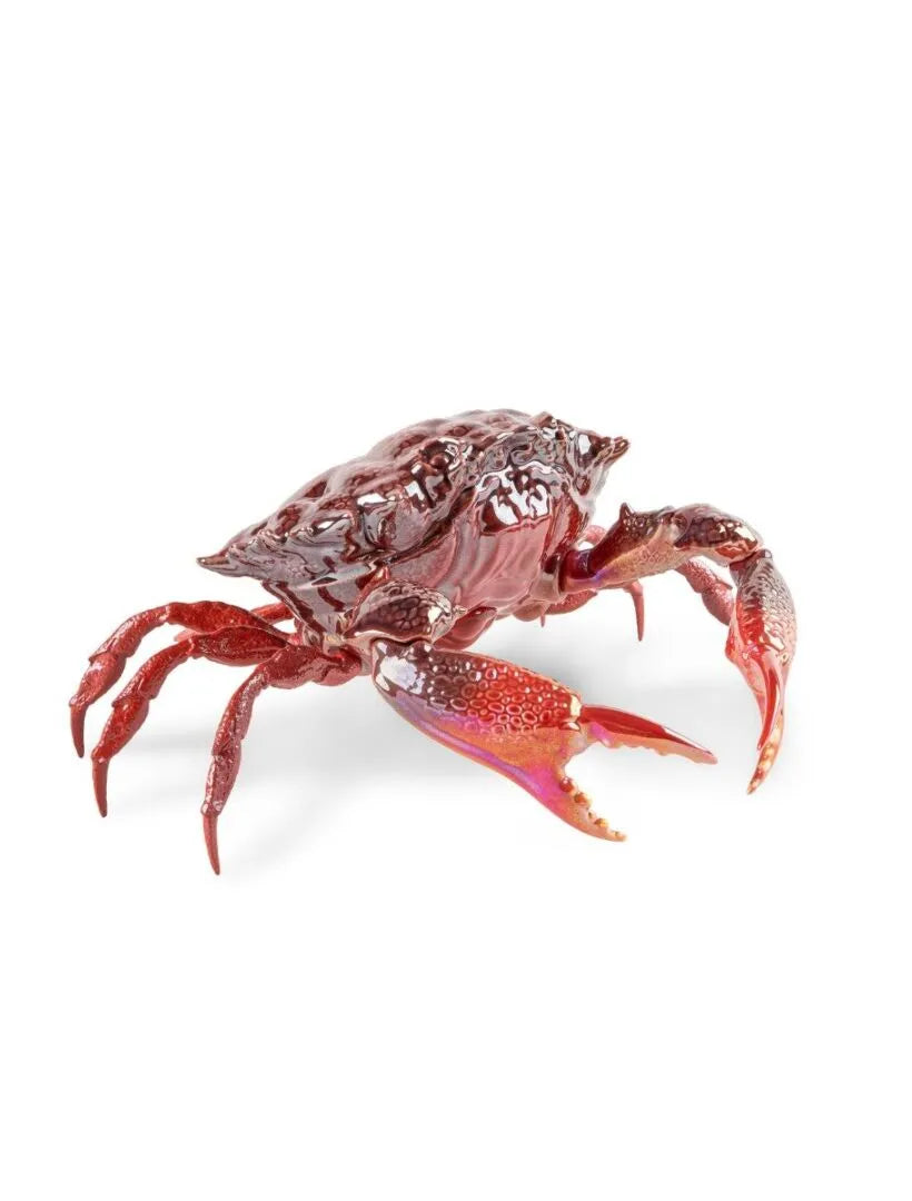 Lladró: Crab Sculpture Red