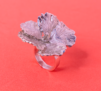 Bernardo Medina: Amapola Flor Jewelry Ring