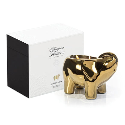 Thompson Ferrier Gold Elephant Candle