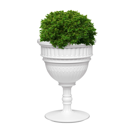 Qeeboo: Capitol Planter and Champagne Cooler White