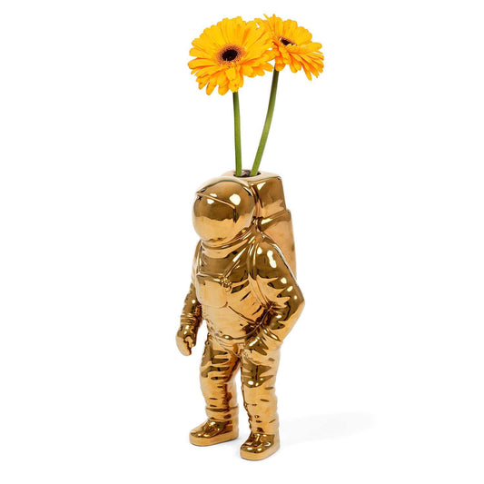 Seletti - Diesel Cosmic Diner Starman Vase Gold