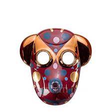 Bosa Monkey Mask Glossy Bordeaux with Baile Graphics